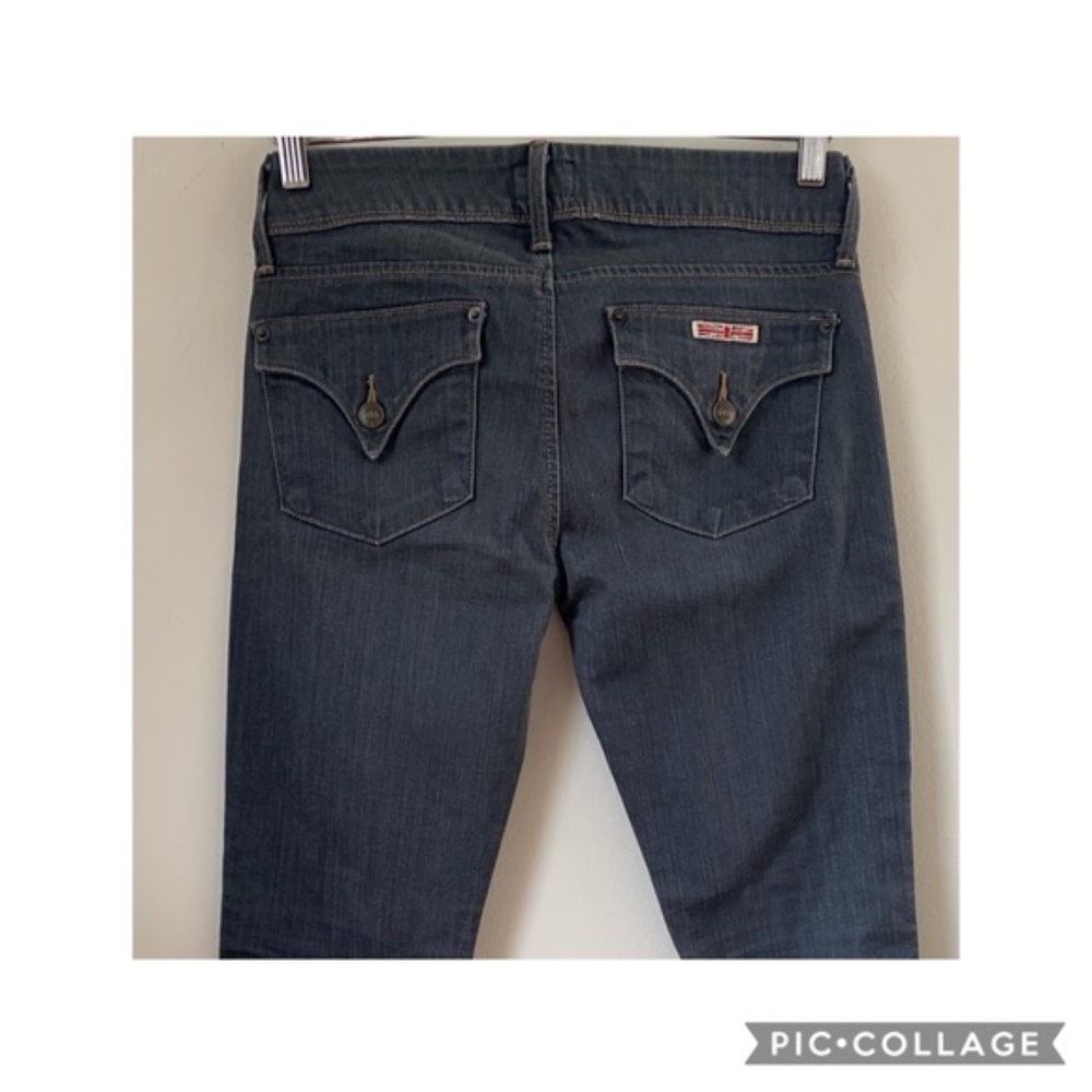 Hudson Collin Mid- Rise Skinny Jeans 27